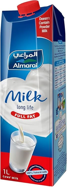 حليب المراعي كامل الدسم - 1 لتر