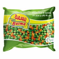 بسمة بسلة بالجزر مجمدة - 400 جرام